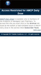 Mobile Screenshot of amcp.bulletinhealthcare.com